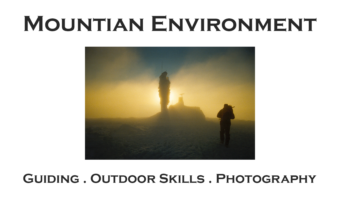 Mountain Environment logo landing