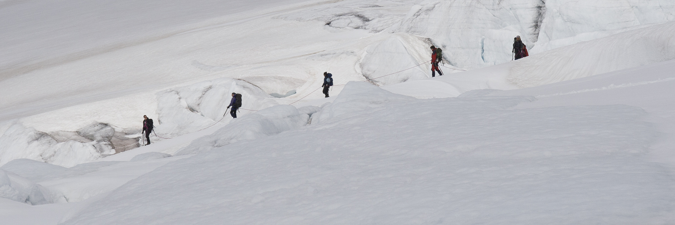 Crossing Hardangerjøkulen